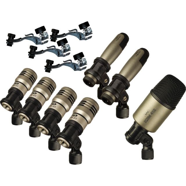 Микрофоны для барабанов CAD Premium 7-Piece Drum Microphone Pack