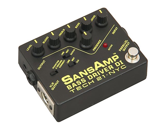 Педаль Tech 21 SansAmp Bass Driver DI