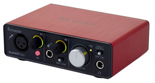 Аудиоинтерфейс Focusrite Scarlett Solo