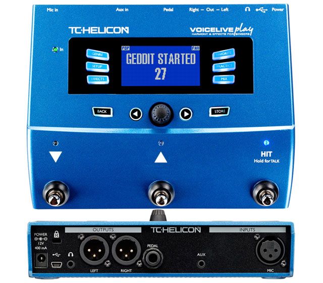 Вокальный процессор TC-Helicon VoiceLive Play