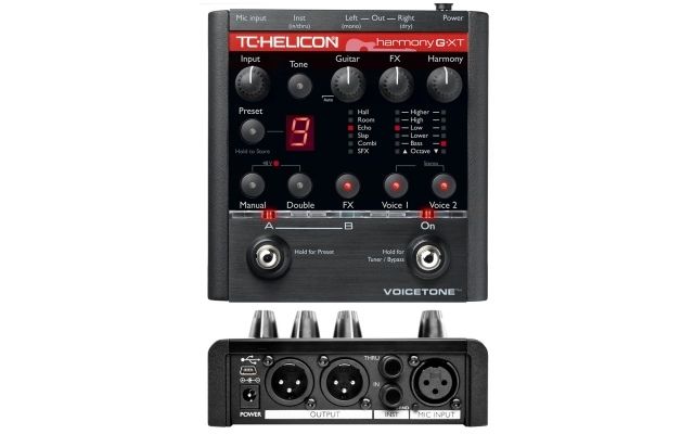 Вокальная педаль эффекта TC-Helicon VoiceTone Harmony-G XT