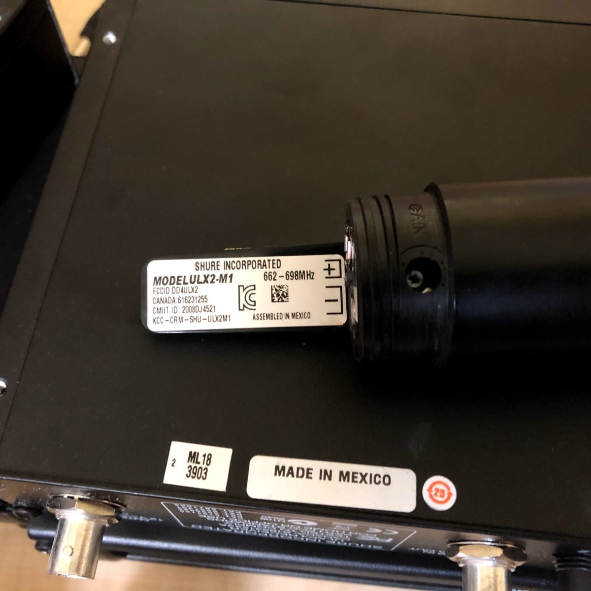 Радиосистема SHURE ULXP24 3