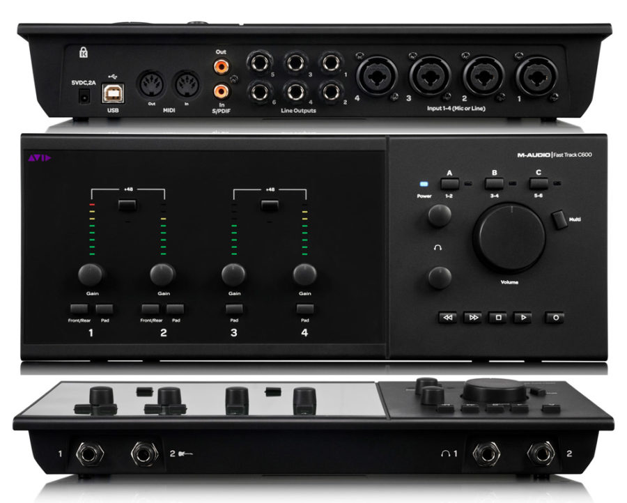 Аудиоинтерфейс AVID Fast Track C600 2