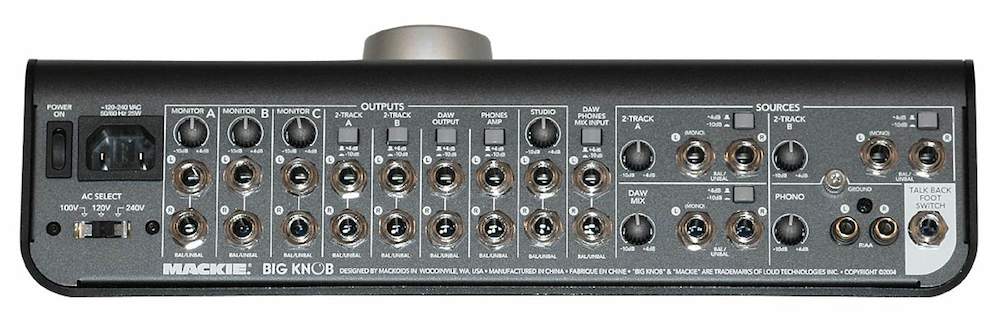 Мониторинг контроллер Mackie Big Knob 2