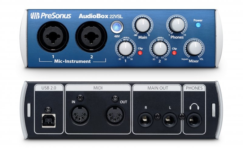 Аудиоинтерфейс Presonus AudioBox 22VSL 2