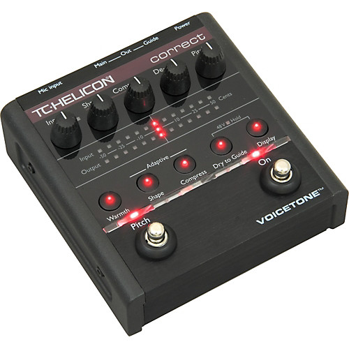 Вокальная педаль эффекта TC-Helicon VoiceTone Correct