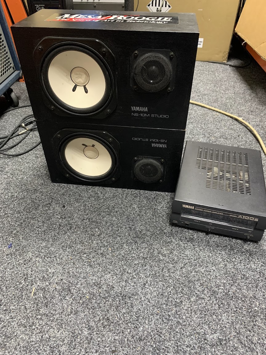 Студийные мониторы Yamaha NS 10m Studio (Пара) 8