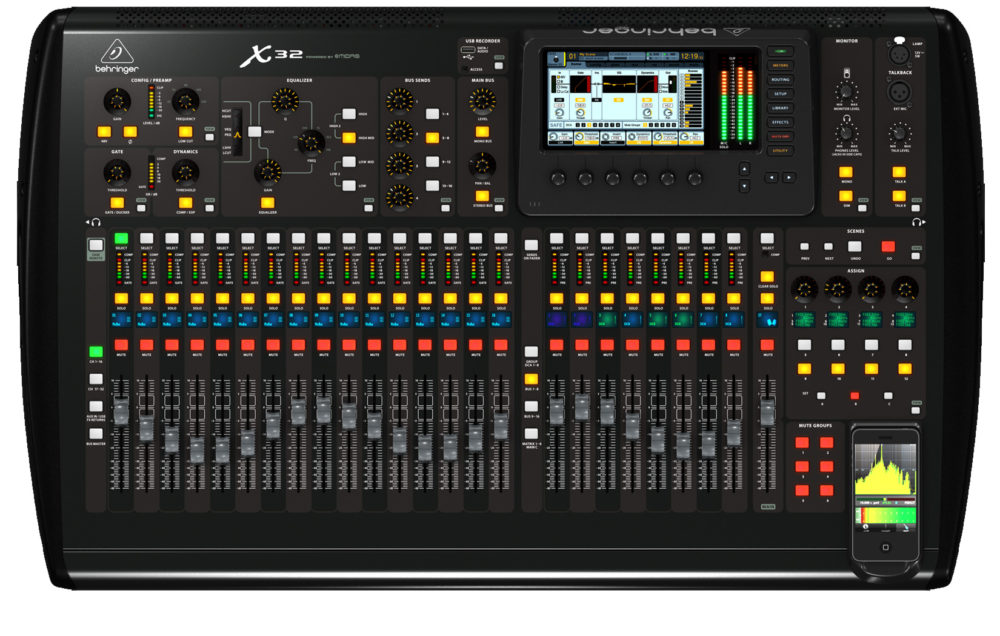 Цифровой аудиомикшер Behringer x32 3