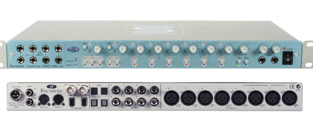 Аудиоинтерфейс Focusrite Saffire 26 i/o