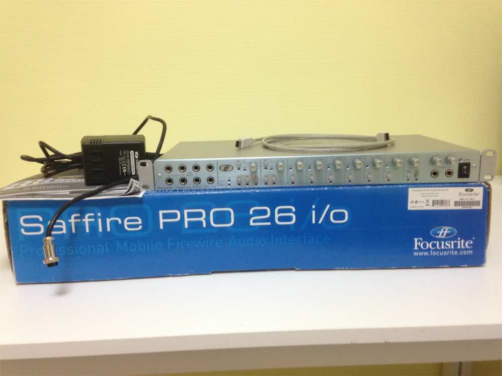 Аудиоинтерфейс Focusrite Saffire 26 i/o 2