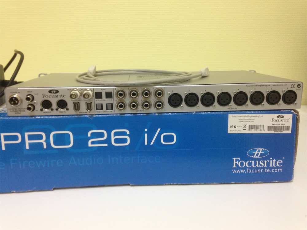 Аудиоинтерфейс Focusrite Saffire 26 i/o 3