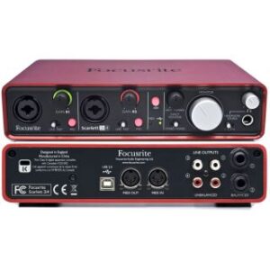 Аудио интерфейс Focusrite Scarlett 2i4
