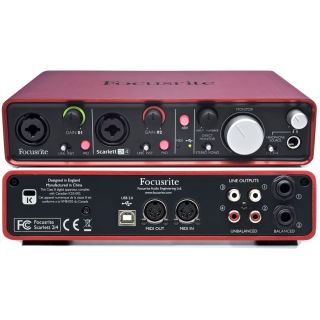 Аудіоінтерфейс Focusrite Scarlett 2i4