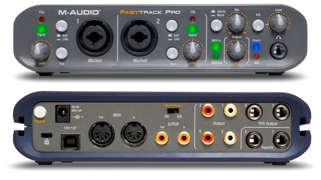 Аудиоинтерфейс M-Audio Fast Track Pro