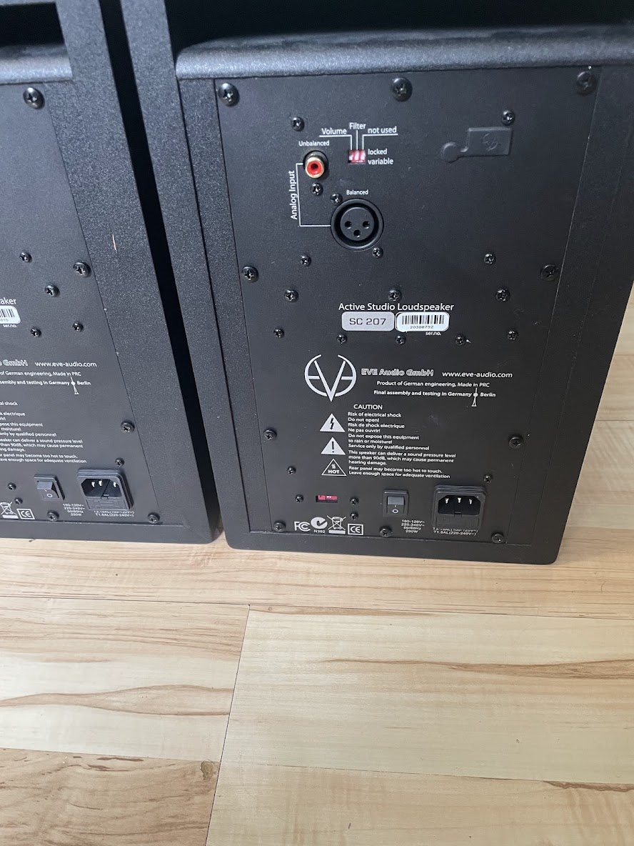 Студийные мониторы Eve Audio SC207 (Пара) 5