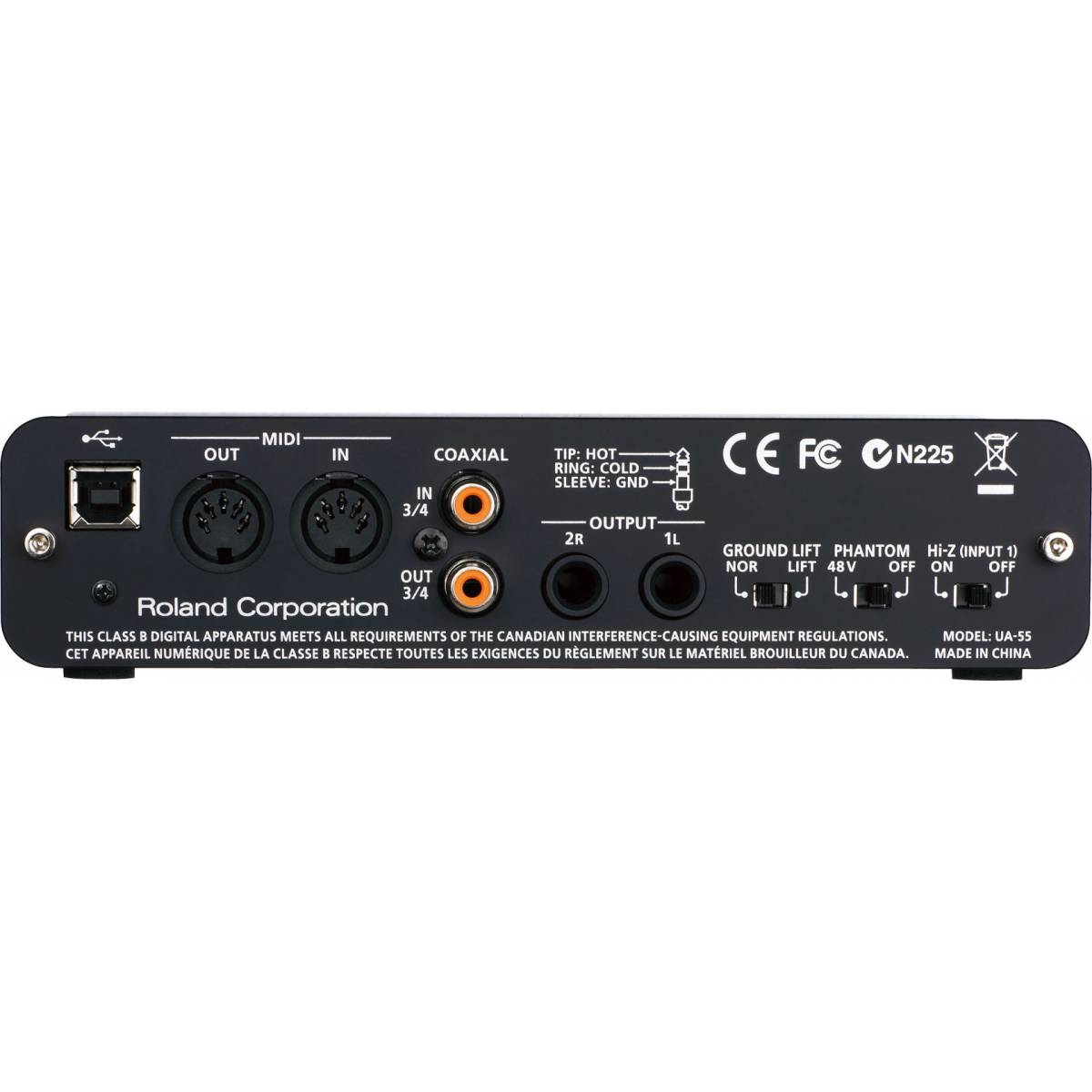 Аудиоинтерфейс Roland UA-55 Quad-Capture 2