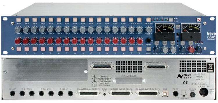 Аналоговый микшер-сумматор AMS Neve 8816 2