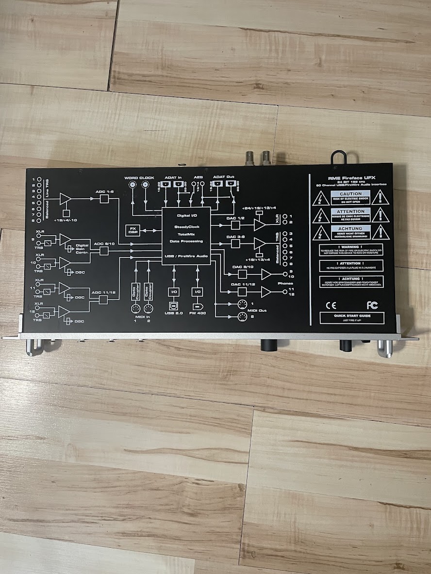 Звуковая USB карта RME Fireface UFX 5