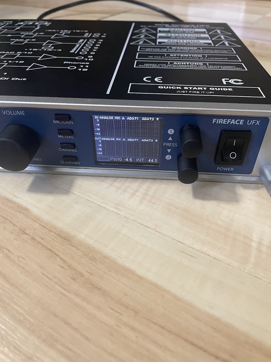 Звуковая USB карта RME Fireface UFX 6
