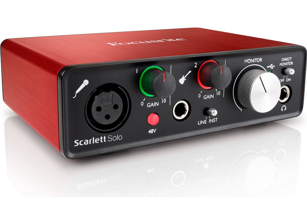 Аудиоинтерфейс Focusrite Scarlett Solo Gen. 2