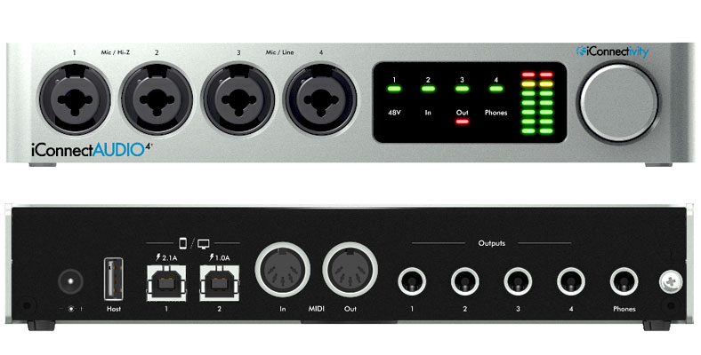 Аудиоинтерфейс iConnectivity iConnect Audio 4+ 2