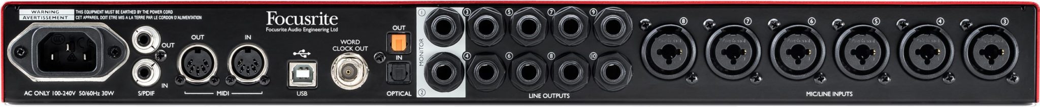 Аудиоинтерфейс Focusrite Scarlett 18i20 3