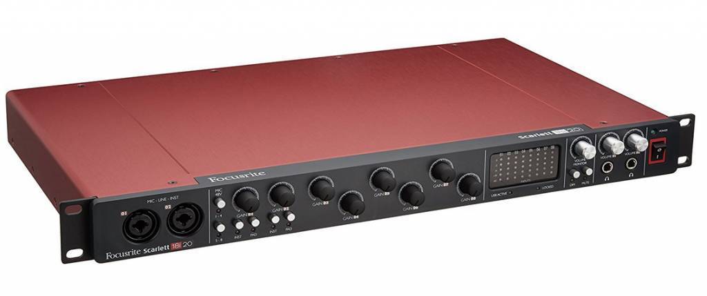 Аудиоинтерфейс Focusrite Scarlett 18i20
