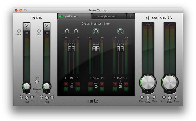 Звуковая карта Focusrite Forte 3