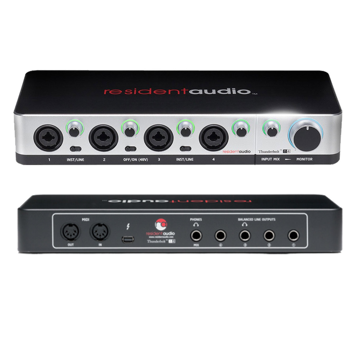 Аудиоинтерфейс Resident Audio T4 (thunderbolt)