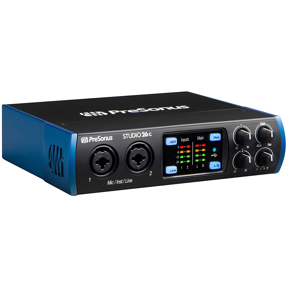 Аудиоинтерфейс PreSonus Studio 26c