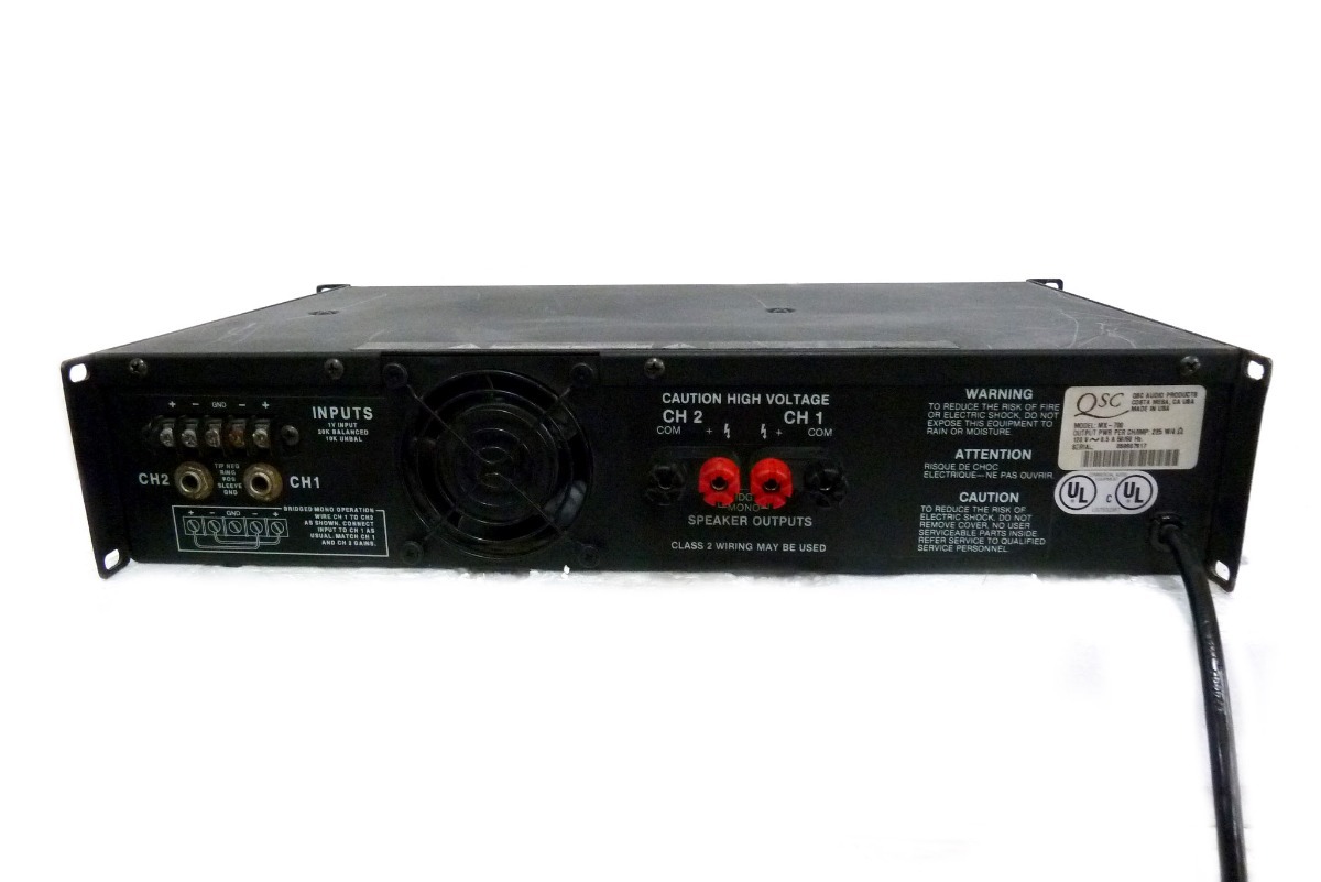 Усилитель QSC MX 700 3