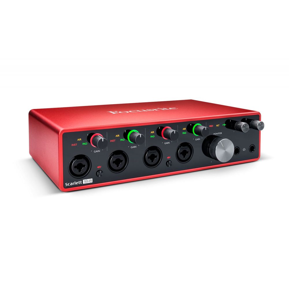 Аудиоинтерфейс Focusrite Scarlett 18i8 3rd Gen