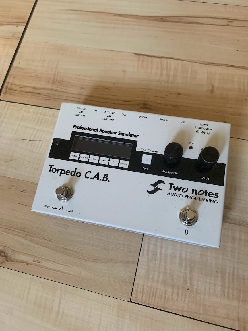 Гитарный процессор Two Notes Torpedo C.A.B. Speaker Simulator
