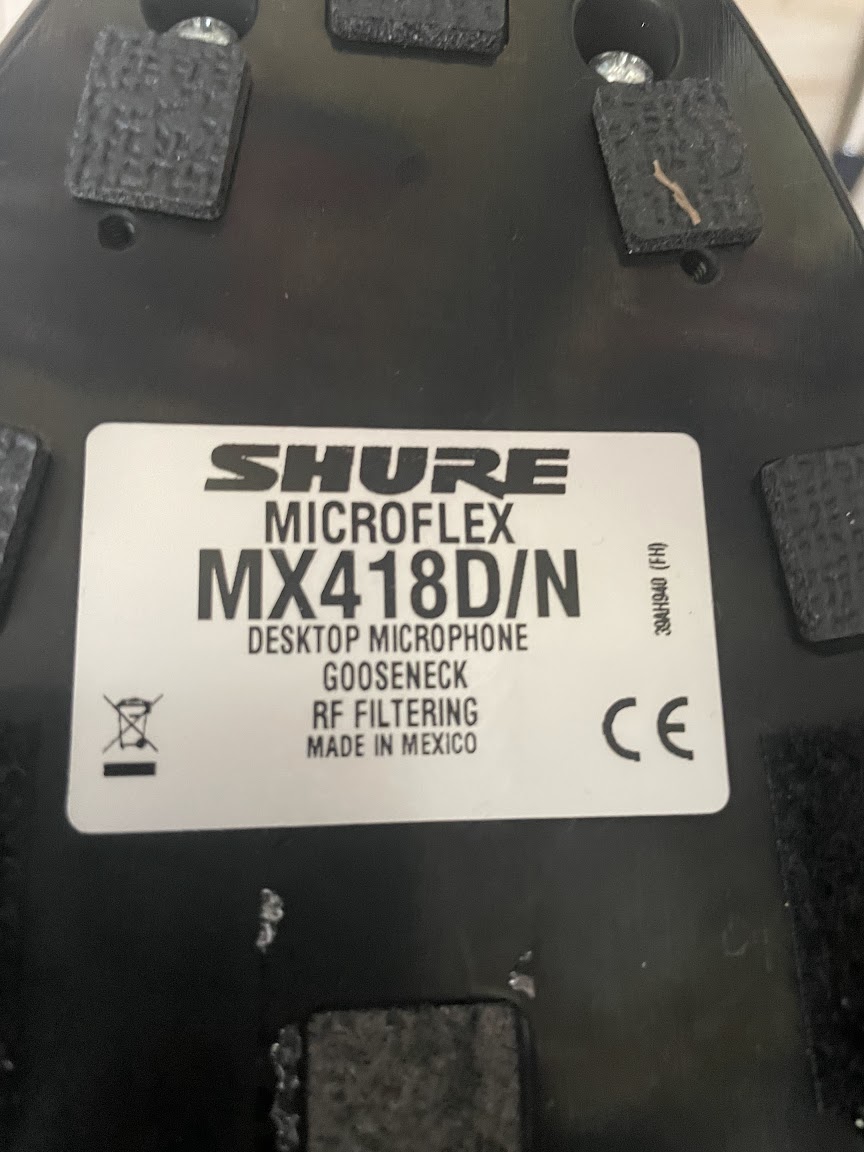 Микрофон "гусиная шея" Shure MX418D/C 5