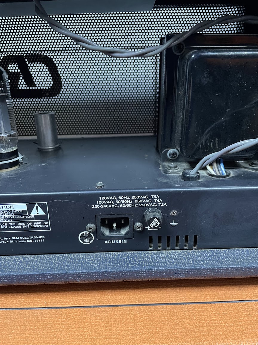 Гитарный ламповый усилитель Crate Blue Voodoo BV120 H 4
