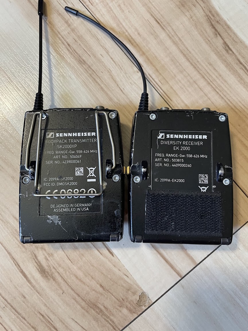 Накамерная радиосистема Sennheiser 2000 XP (Band Gw) 2