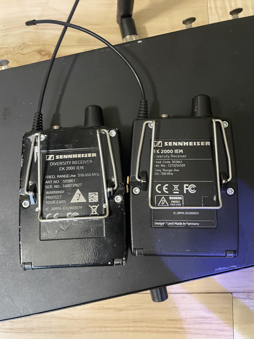 Двойная мониторная система Sennheiser 2050 IEM (Aw) 5