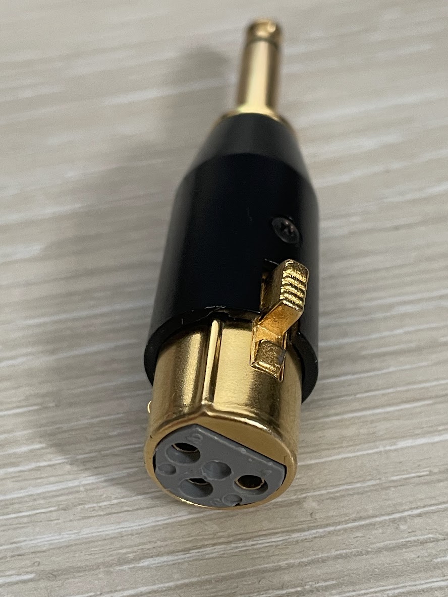 Aдapter XLRf -TS Jack 6,3mm 2