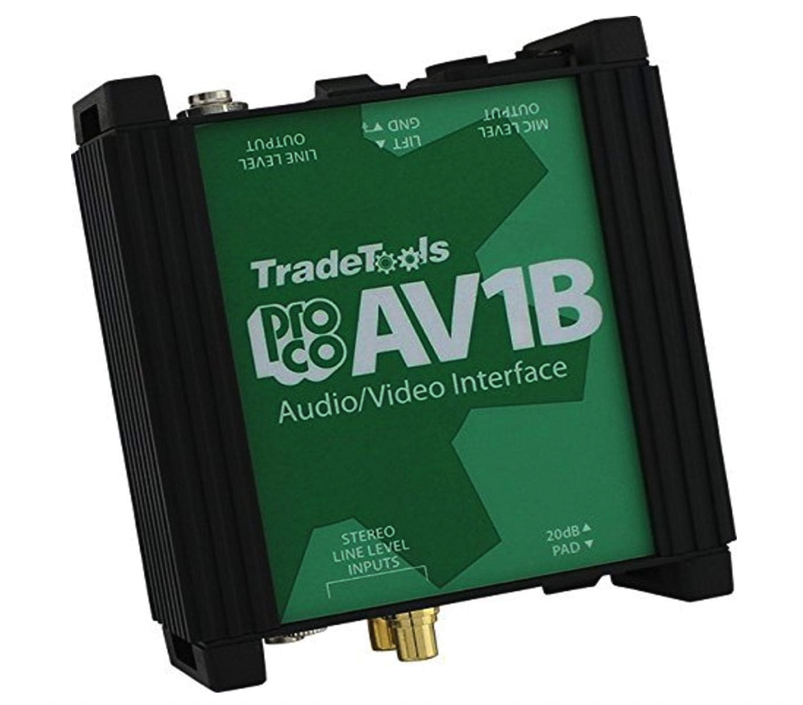Пассивный дибокс ProCo AV1B